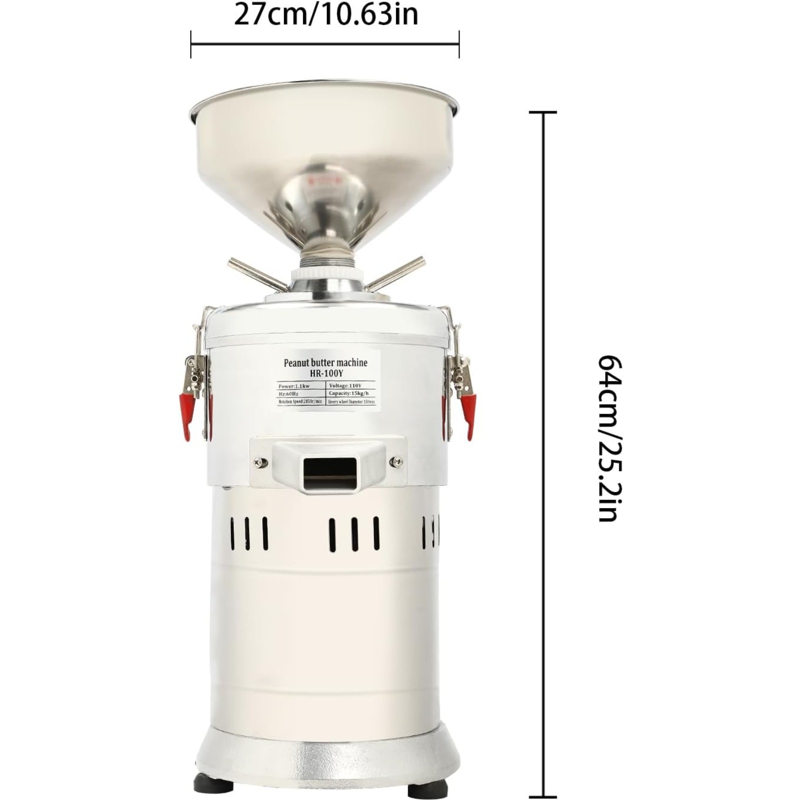 Peanut Butter Snack - 110V Peanut Butter Machine, 33 Lbs/H