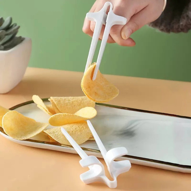1PC Lazy Finger Food Clips Mul - đánh giá và giá Snacks Food Video