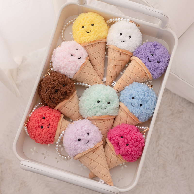 Cute Cartoon Ice cream Plush T - đánh giá và giá Food Snacks Gifts