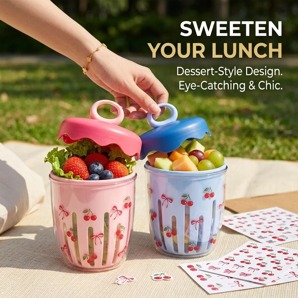 Plastic Fruit Salad Cup with L - đánh giá và giá Food Or Snacks
