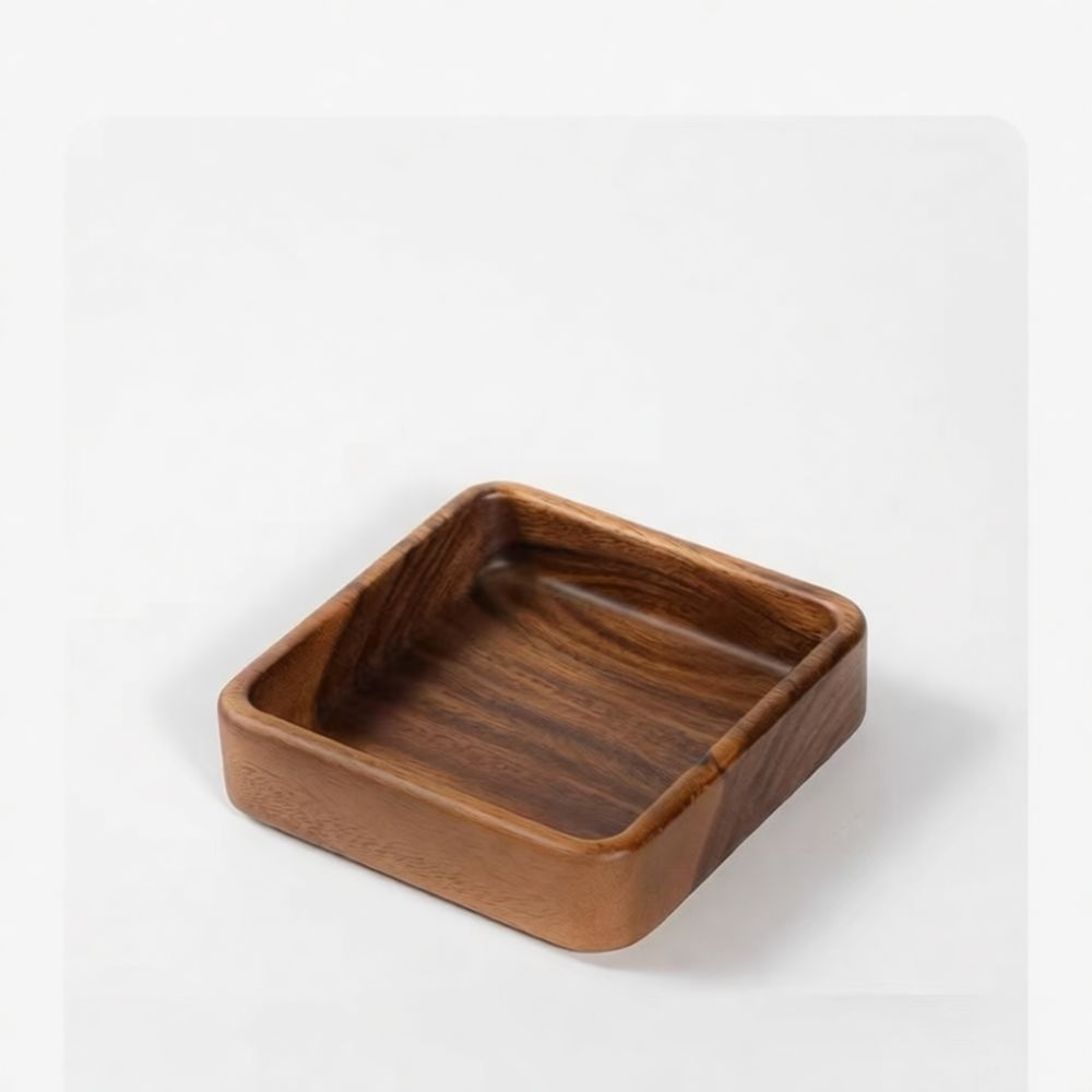 Elegant Walnut Wood Snack Tray - đánh giá và giá Food Snacks Gifts
