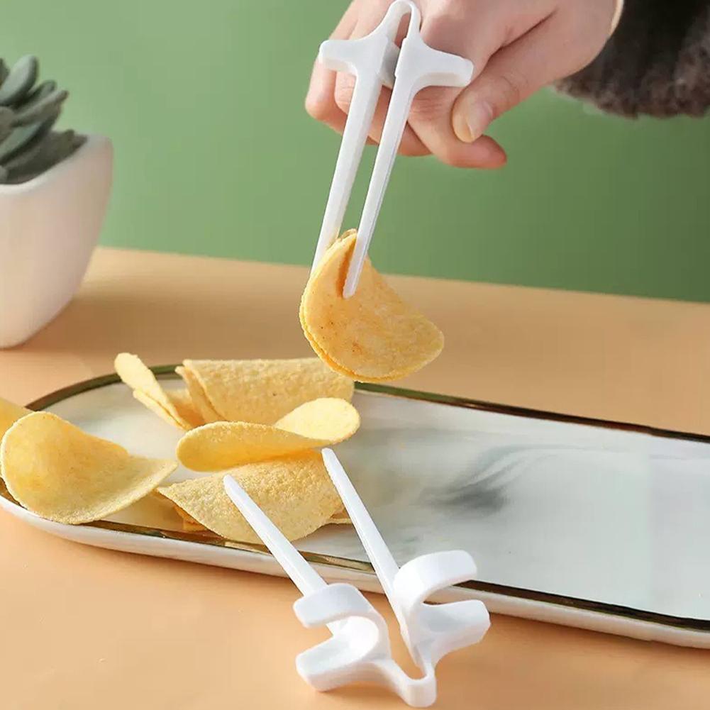 1PC Finger Chopsticks for Game - đánh giá và giá Snacks Food Video