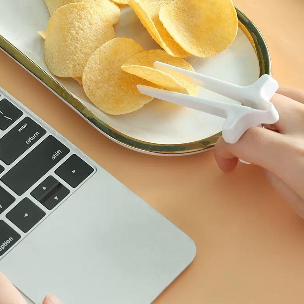 1PC Finger Chopsticks for Game - đánh giá và giá Snacks Food Video