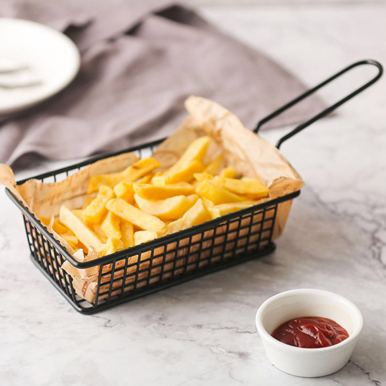 French Fries Basket High Quali - đánh giá và giá Food Snacks High In Iron