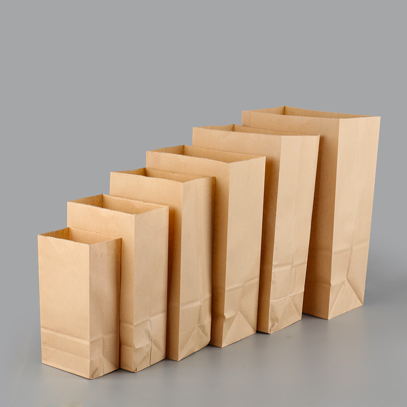 25/50/100 Brown Kraft Bags Fin - đánh giá và giá Food Or Snacks