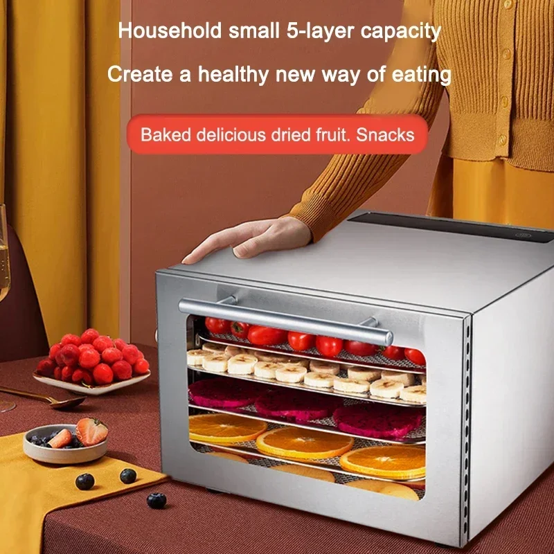 5 Layer Electric Dehydrator Fr - đánh giá và giá Food Dehydrator Snacks